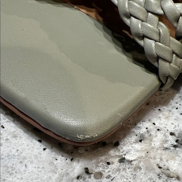 Kensie Women's Green Woven Mules - Picture 4 of 9